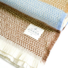 Load image into Gallery viewer, Illusion Wool Throw Blanket - Amana Woolen Mill
