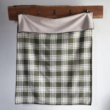 Load image into Gallery viewer, Off the Grid Cotton Throw with Sherpa Backing - Amana Woolen Mill
