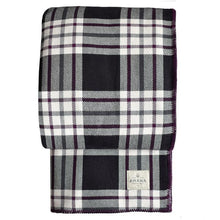 Load image into Gallery viewer, Off the Grid Cotton Throw with Sherpa Backing - Amana Woolen Mill
