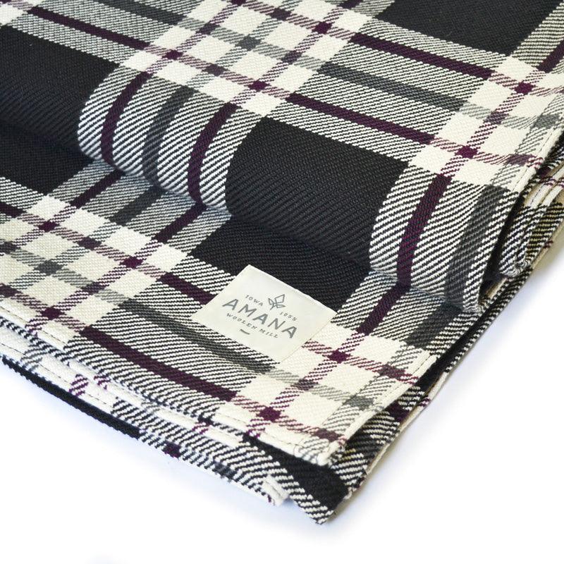 Off the Grid Plaid Cotton Bed Blanket - Amana Woolen Mill