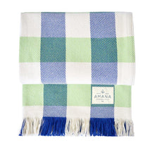 Load image into Gallery viewer, Rob Roy 3 - Color Check Cotton Throw Blanket - Amana Woolen Mill
