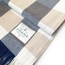Load image into Gallery viewer, Rob Roy 3 - Color Check Cotton Throw Blanket - Amana Woolen Mill
