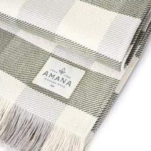 Load image into Gallery viewer, Rob Roy 3 - Color Check Cotton Throw Blanket - Amana Woolen Mill
