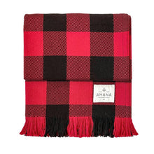 Load image into Gallery viewer, Rob Roy Check Cotton Throw Blanket - Amana Woolen Mill

