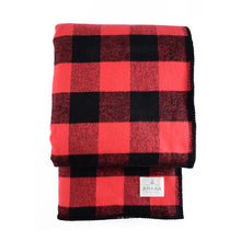 Load image into Gallery viewer, Rob Roy Cotton Throw with Sherpa Backing - Amana Woolen Mill
