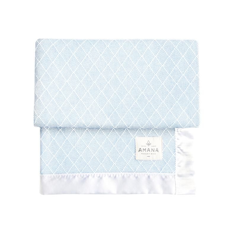 Silver Spoon Cotton Baby Blanket - Amana Woolen Mill