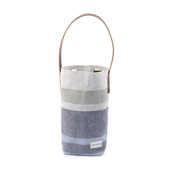 South Stripe Wine Tote - Amana Woolen Mill