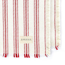 Load image into Gallery viewer, Vintage Ticking Cotton Placemats - Set of 2 - Amana Woolen Mill
