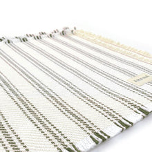 Load image into Gallery viewer, Vintage Ticking Cotton Placemats - Set of 2 - Amana Woolen Mill
