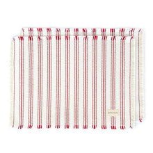 Load image into Gallery viewer, Vintage Ticking Cotton Placemats - Set of 2 - Amana Woolen Mill
