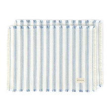 Load image into Gallery viewer, Vintage Ticking Cotton Placemats - Set of 2 - Amana Woolen Mill
