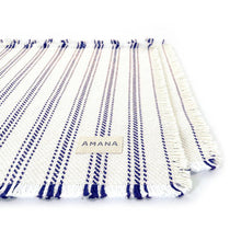 Load image into Gallery viewer, Vintage Ticking Cotton Placemats - Set of 2 - Amana Woolen Mill
