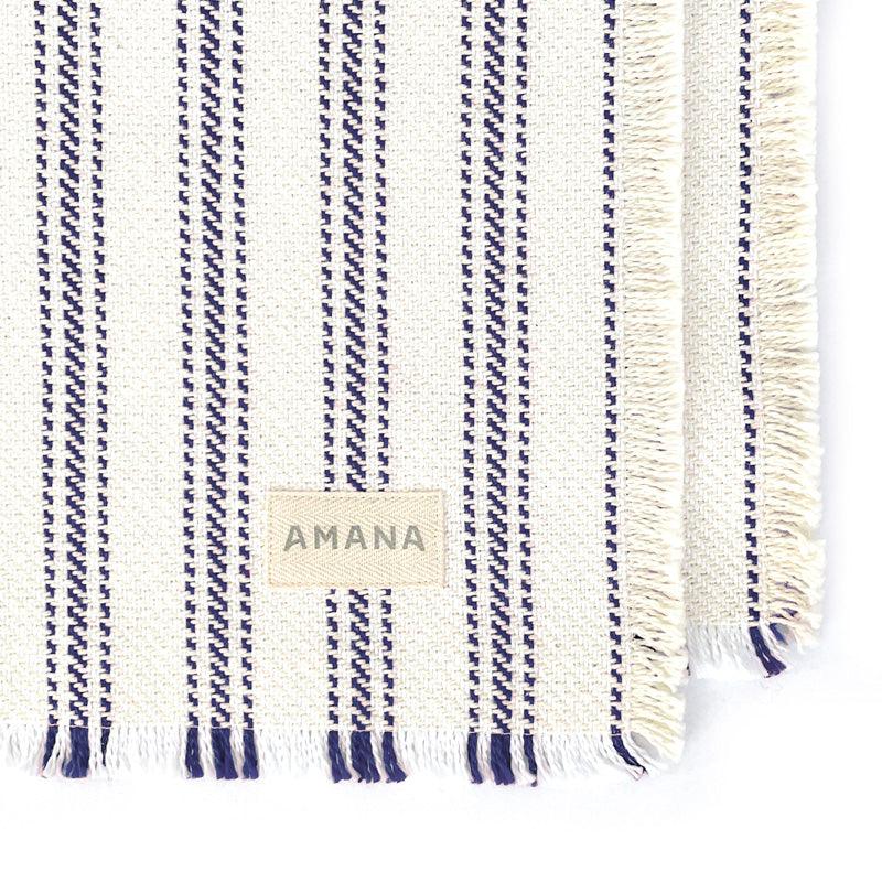 Vintage Ticking Cotton Placemats - Set of 2 - Amana Woolen Mill
