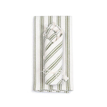 Load image into Gallery viewer, Vintage Ticking Tea Towel &amp; Dish Cloth Set - Amana Woolen Mill
