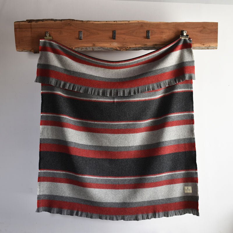 Wolter Ridge Wool Throw Blanket - Amana Woolen Mill